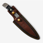 Damascus & Bull Horn Chef's Knife 3