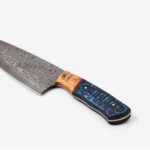 Damascus & Diamond Wood Chef's Knife 3