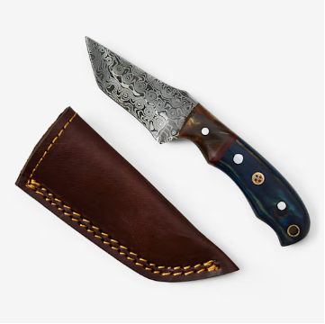 Damascus Steel Tanto Oda Knife Damascus Steel Tanto Oda Knife