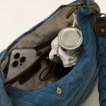 Denim Half Moon Hydrohobo® Bag 1