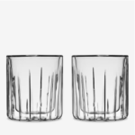 Double Walled Insulated Whiskey Rocks Glasses - Set Of 2 1