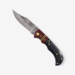 Dusk Micarta & Bone Damascus Folder 1