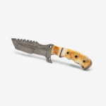 Flamed Vanguard Damascus Tracker Edition Knife