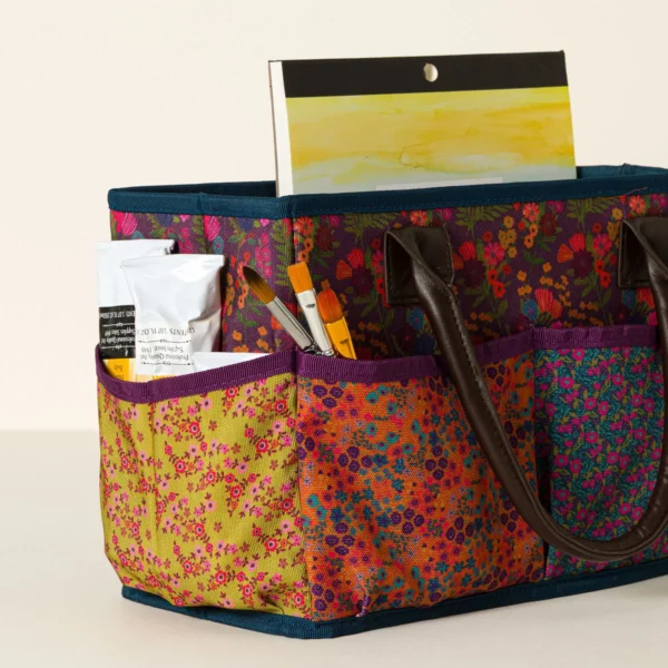 Floral Utility Tote 1
