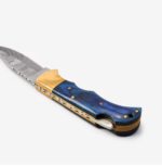 Folding Damascus Knife 1