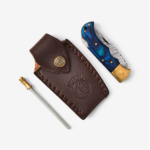 Folding Damascus Knife 2