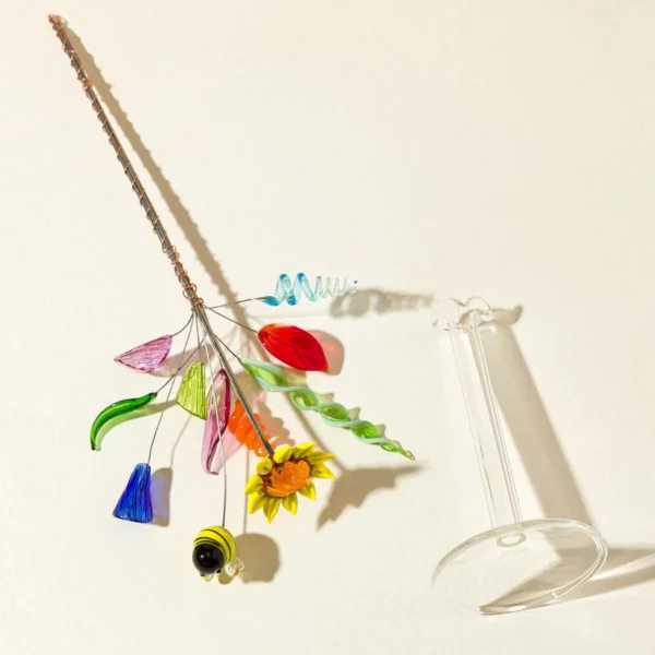 Glass Bloom Buddy Desk Bouquet 3