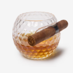 Golf Ball Cigar Double Old Fashion – Set Of 2 2