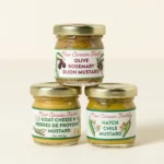 Gourmet Flavored Mustard Sampler Trio 1