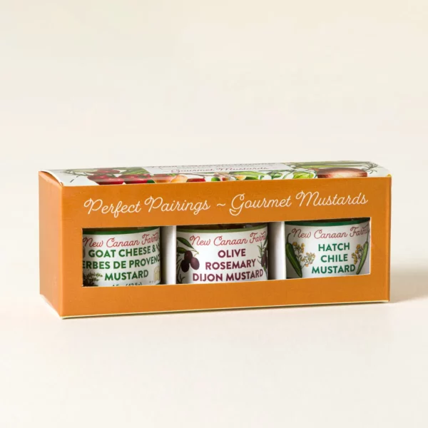 Gourmet Flavored Mustard Sampler Trio 2