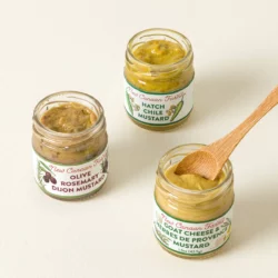 Gourmet Flavored Mustard Sampler Trio