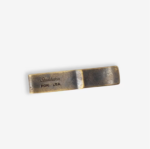 Hand Forged Minimalist Brass Money Clip 1
