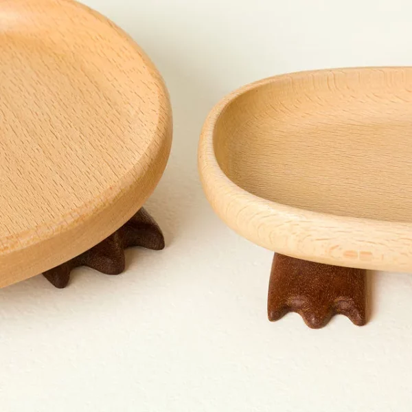 Happy Feet Wooden Catchall Tray 3