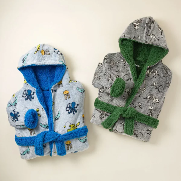 Hooded Super Plush Robe 1