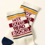 Hot Guys Read Books Socks 1
