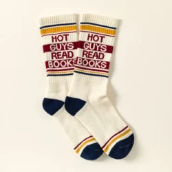 Hot Guys Read Books Socks