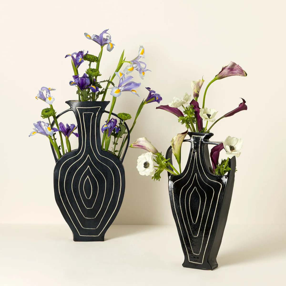 Hypnotic Lines Art Vase Hypnotic Lines Art Vase