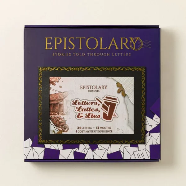 Lattes & Lies 24 Letter Mystery Subscription 3