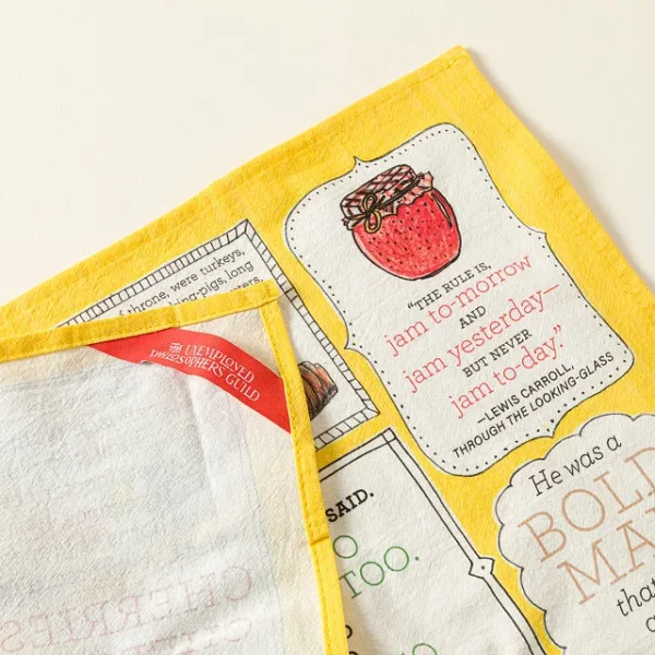 Literary Tastes Tea Towel 1