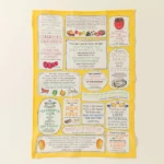 Literary Tastes Tea Towel