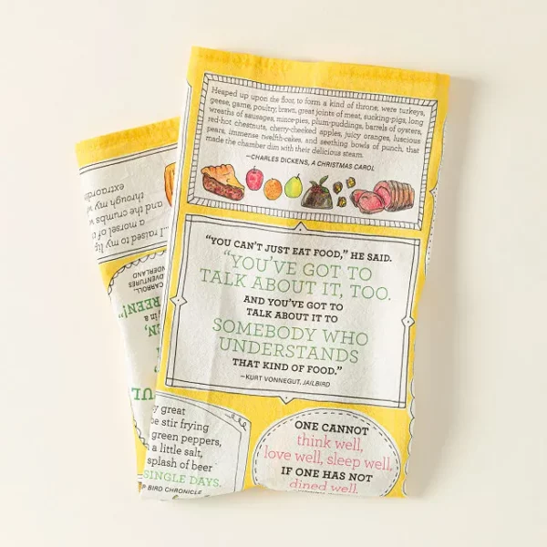 Literary Tastes Tea Towel 2