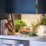 Magnetic Acacia Knife Block 10
