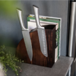 Magnetic Acacia Knife Block 2