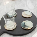 Make Your Own Alcohol Ink Ceramic Coaster Set 1