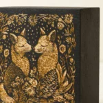 Mates For Life Wood Engraved Illustration 3