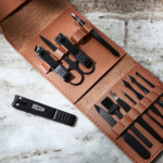 Medium Luxury Grooming Tool Kit – Brown 4