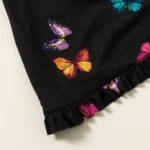 Midnight Butterfly Chemise & Robe Set 4