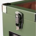 Military Glass Top Humidor 1
