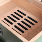 Military Glass Top Humidor 2
