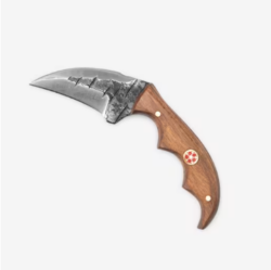 Mini Carbon Steel Neck Knife With Sheath