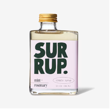 Mint + Rosemary Simple Syrup