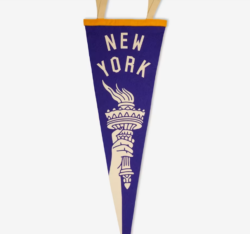 New York Torch Pennant