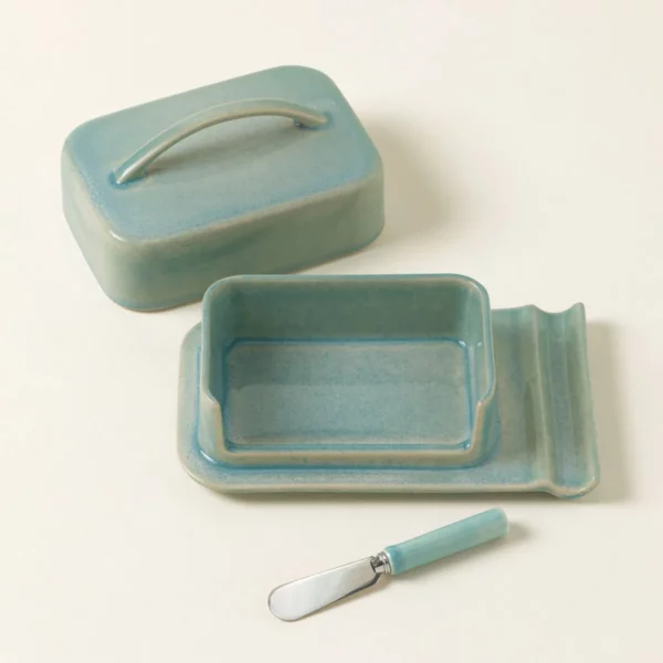 No Mess Ceramic Butter Dish 4