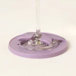 No Spill Wine Glass Coasters - Set Of 4 1
