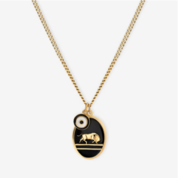 Oxen Pendant Necklace