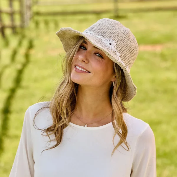 Packable Cotton Sun Hat With Upf 35 4