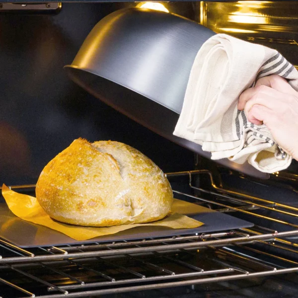 Perfect Bread Baking Steel & Shell1
