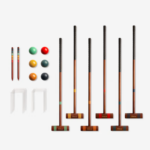 Premium Wooden Croquet Set Collection 1