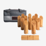 Premium Wooden Molkky Game Set