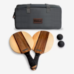 Premium Wooden Paddle Ball Game Set