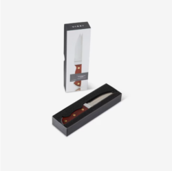 Professional Double-tipped Acacia Bartender Knife