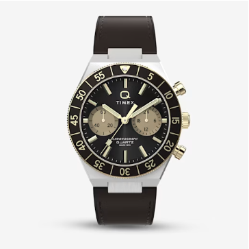 Q Timex Continental Chronograph 40mm Watch Q Timex Continental Chronograph 40mm Watch