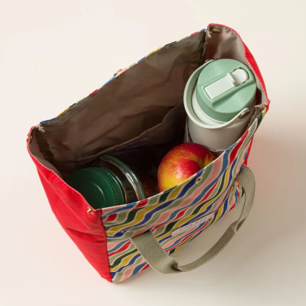 Rainbow Waves Lunch Bag 1