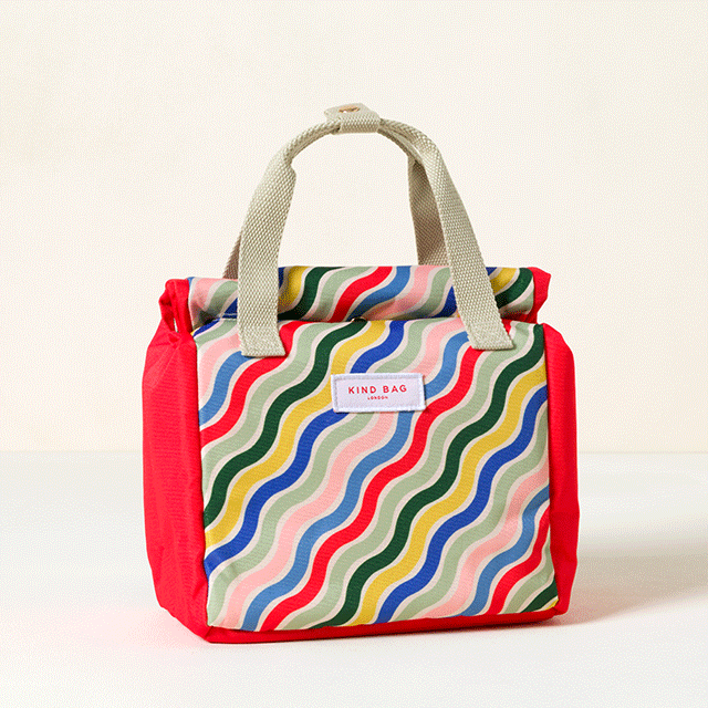 Rainbow Waves Lunch Bag Rainbow Waves Lunch Bag