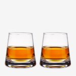 Raye Burke Crystal Whiskey Glasses - Set Of 2