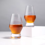 Raye Footed Crystal Scotch Glasses - Set Of 2 1